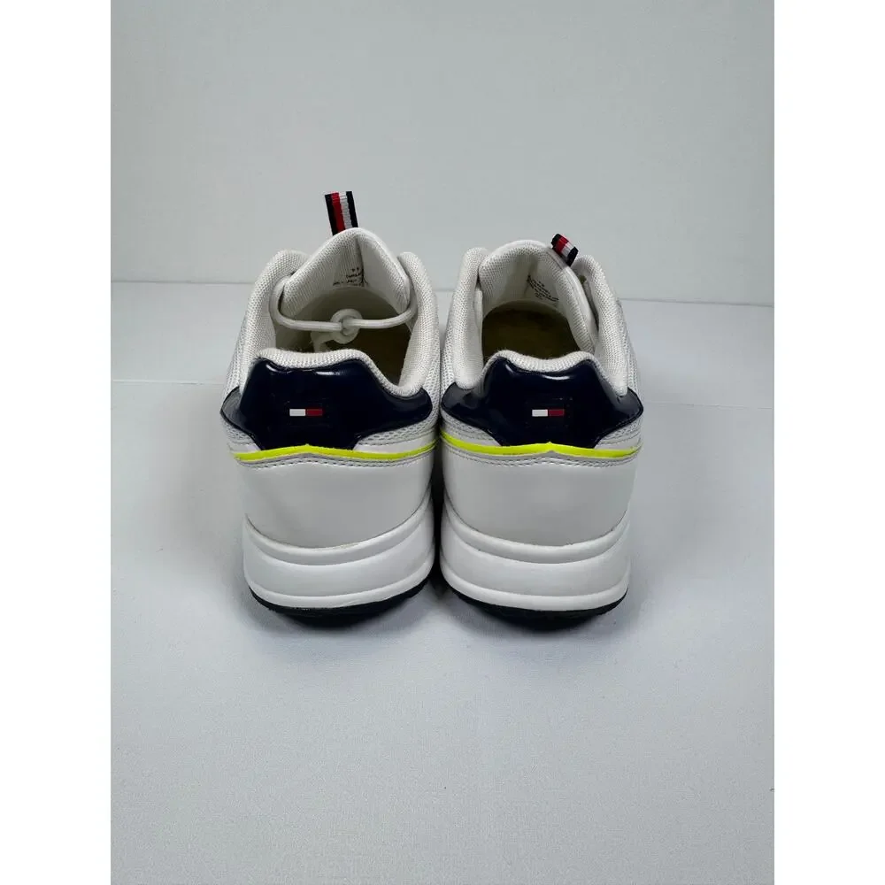 Tommy Hilfiger Womens 9M White Mesh Dad Sneakers Y2K Preppy Retro Athletic Shoes - Picture 6 of 8